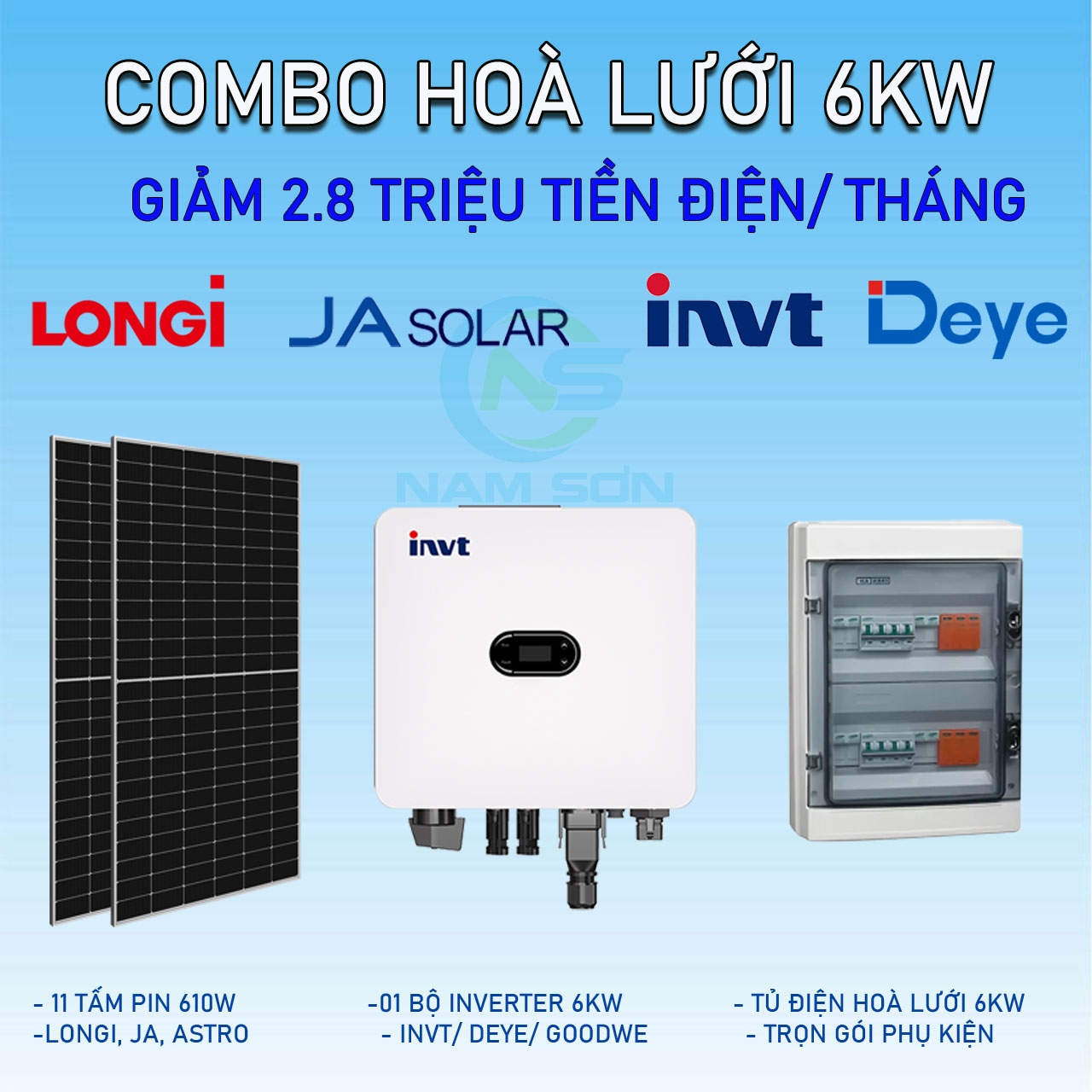 Đầu tư “vàng” cho tương lai: Lắp đặt hệ thống điện mặt trời hòa lưới 6.7kwp
